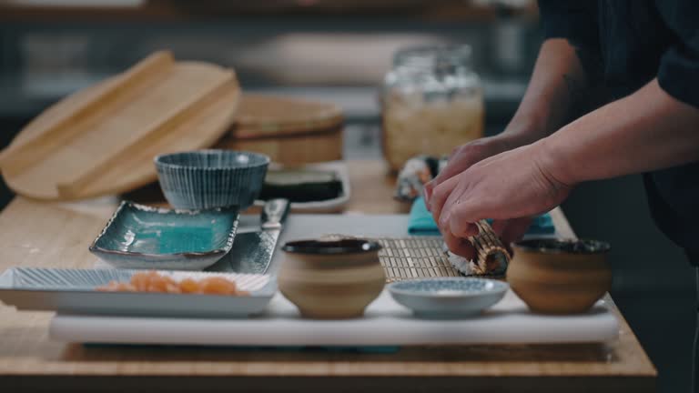 Sushi preparation